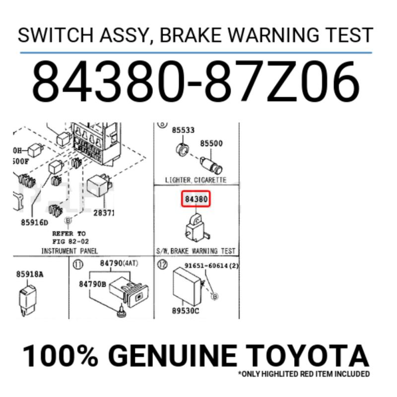Switch Assembly ASCD Cancel - 8438087Z06